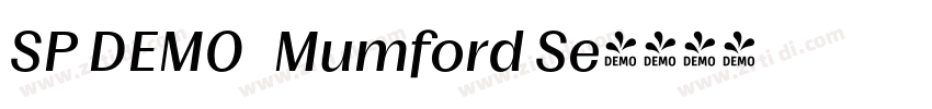 SP DEMO   Mumford Se字体转换